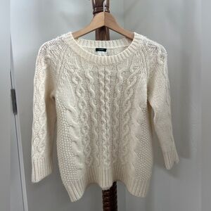 J.Crew Women’s White Sweater Size Small